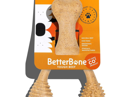 BetterBone Hard Density All-Natural Dog Toy Beef For Discount