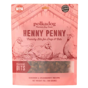 Polka Dog Henny Penny Chicken & Cranberry Crunchy Bits 7 oz Discount