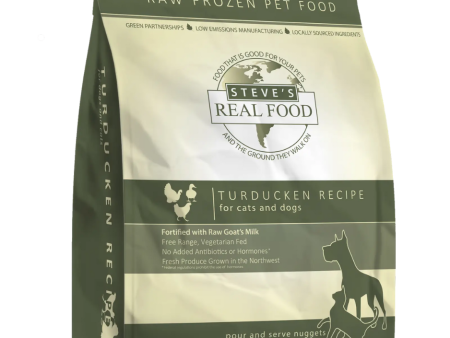 Steve s Real Food Frozen Raw Dog and Cat Food Turducken Online Sale