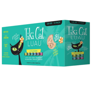 Tiki Cat Luau Emma Cat Food Cans 2.8 oz 12 count, Variety Pack Fashion