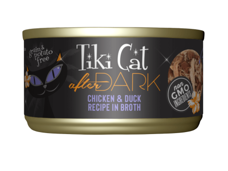 Tiki Cat After Dark Chicken & Duck Canned Cat Food Online now