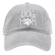 Fashion City Dog Mom Embroidered Cotton Baseball Cap Assorted Colors Sale