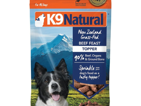 K9 Natural Dog Freeze-Dried Beef Topper 5oz Sale