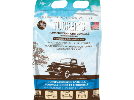 Tucker s® Raw Frozen Turkey & Pumpkin Formula Food for Dogs Online now