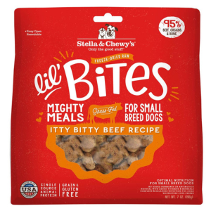 Stella & Chewy s Itty Bitty Beef Lil  Bites Freeze-Dried Dog Food 7 oz Online Sale