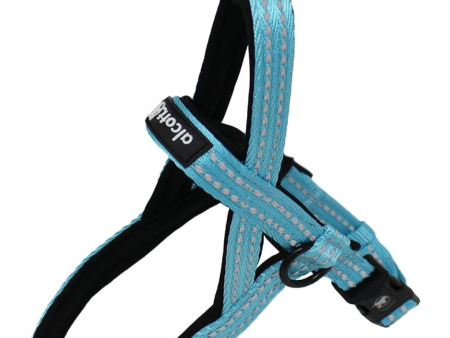 Alcott Norwegian Nylon Dog Harness Blue For Sale