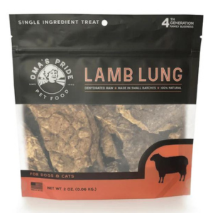 Oma s Pride Lamb Lung Dehydrated Dog & Cat Food Hot on Sale