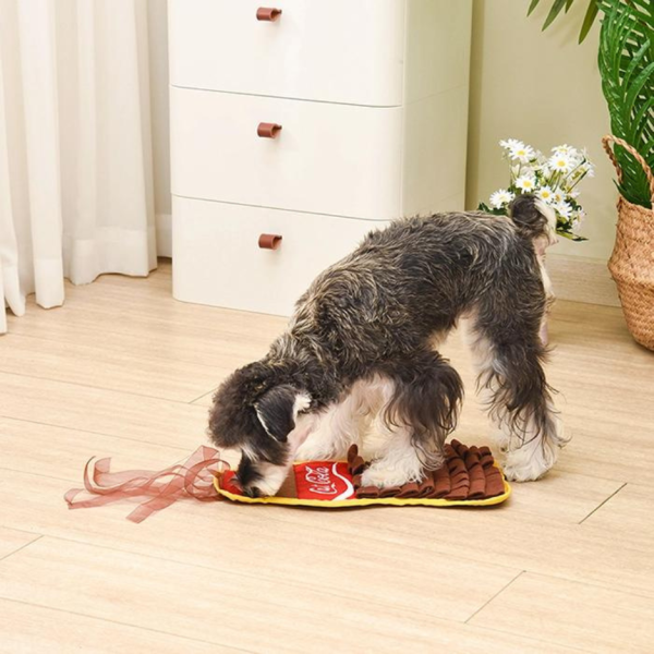 Hugsmart Pet Whisker Mat Cola Snuffle Cat and Dog Toy Supply