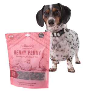 Polka Dog Henny Penny Chicken & Cranberry Crunchy Bits 7 oz Discount