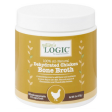 Nature s Logic Dehydrated Chicken Bone Broth Dog & Cat Food Topper, 6-oz tub For Sale