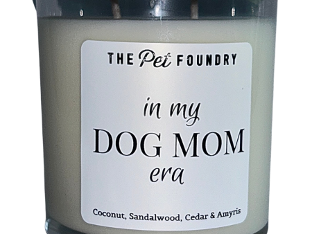 The Pet Foundry Double Wick Soy Candle Santal and Coconut 12 oz Online now