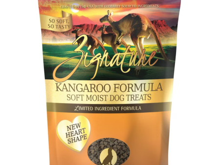 Zignature Kangaroo Formula Soft & Chewy Dog Treats 4 oz Online Sale