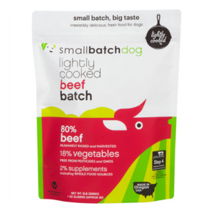 Small Batch Beef Lightly Cooked Dog Food Fashion