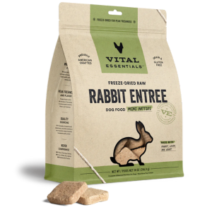 Vital Essentials Mini Patties Rabbit Entree Freeze-Dried Dog Food Hot on Sale