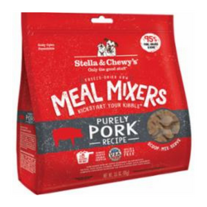 Stella & Chewy s Meal Mixers Pork Freeze-Dried Dog Food Topper Fashion