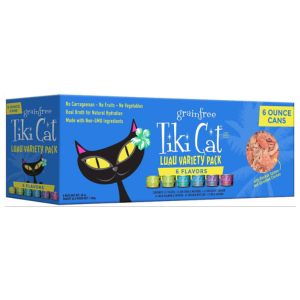 Tiki Cat Luau Cat Food Cans 6 oz 8 count, Variety Pack Online now