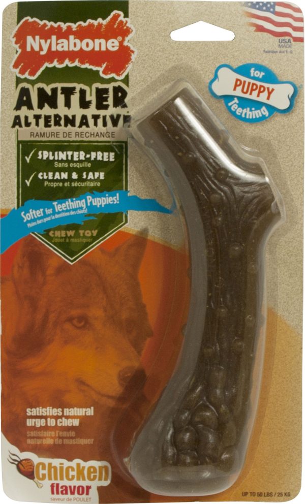 Nylabone Corp (bones) - Puppy Chew Antler Alternative For Cheap