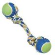 Ethical Dog - Rainbow Twister 2-ball Dumbbell Dog Toy Fashion