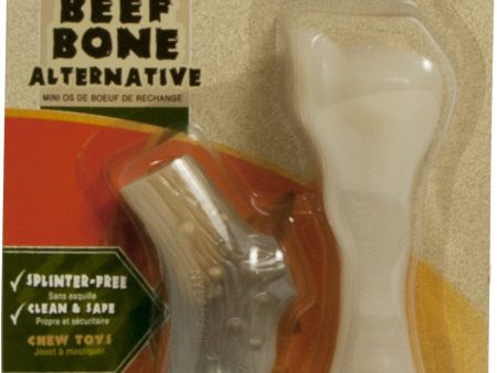 Nylabone Corp (bones) - Dura Chew Antler Alternative & Beef Bone Twin Pack Online now