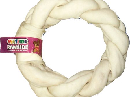 Ims Trading Corporation - Rawhide  Braided Donut Sale