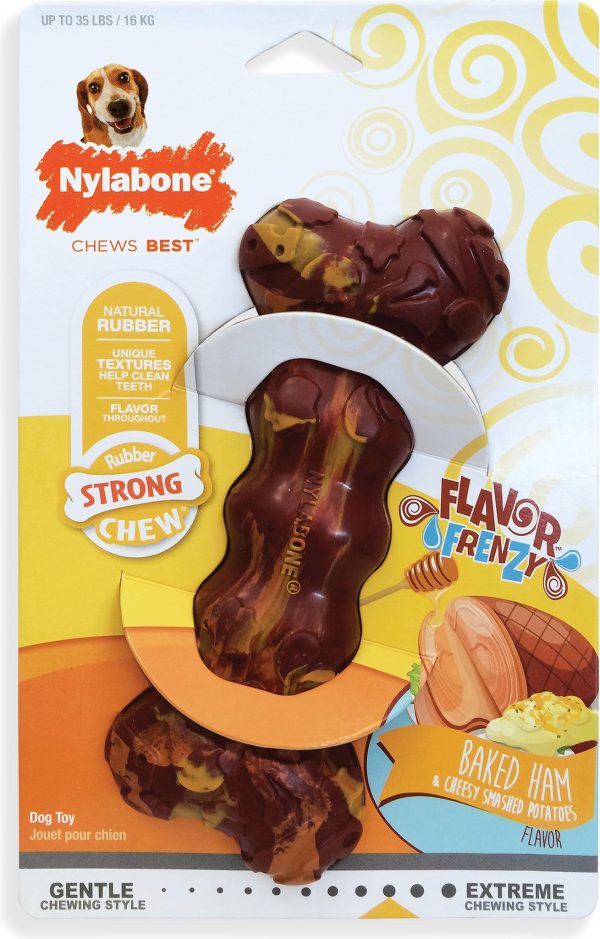 Nylabone Corp (bones) - Flavor Frenzy Dura Chew Textured Bone Online Sale