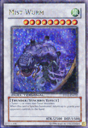 Mist Wurm [DT01-EN032] Ultra Rare Online Sale