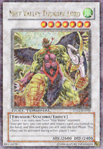 Mist Valley Thunder Lord [DT02-EN090] Ultra Rare For Sale