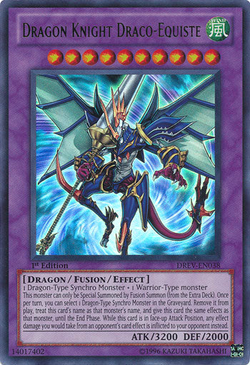 Dragon Knight Draco-Equiste [DREV-EN038] Ultra Rare Sale