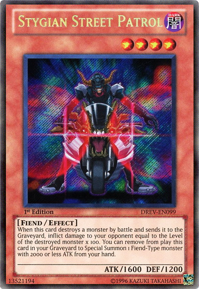 Stygian Street Patrol [DREV-EN099] Secret Rare Cheap