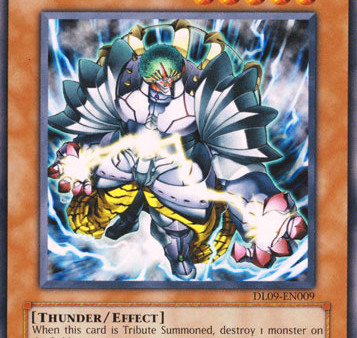 Zaborg the Thunder Monarch (Blue) [DL09-EN009] Rare Hot on Sale