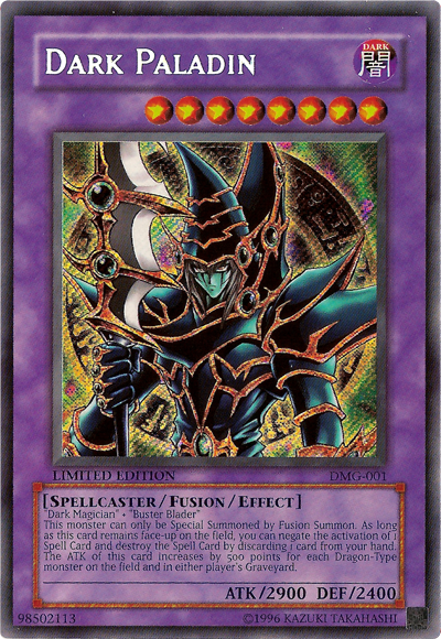 Dark Paladin [DMG-001] Secret Rare For Sale