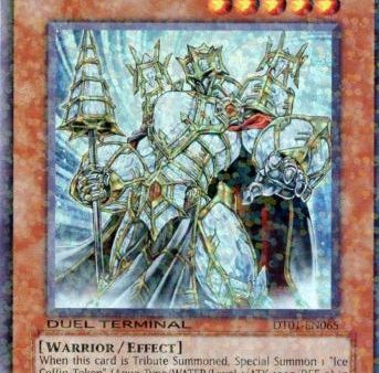 Royal Knight of the Ice Barrier [DT01-EN065] Super Rare For Discount