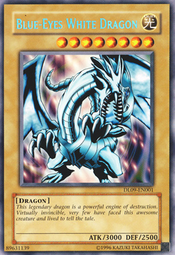 Blue-Eyes White Dragon (Blue) [DL09-EN001] Rare Discount