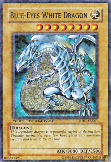 Blue-Eyes White Dragon [DT01-EN001] Super Rare Hot on Sale