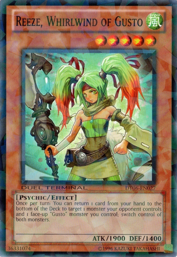 Reeze, Whirlwind of Gusto [DT06-EN027] Common Online Hot Sale