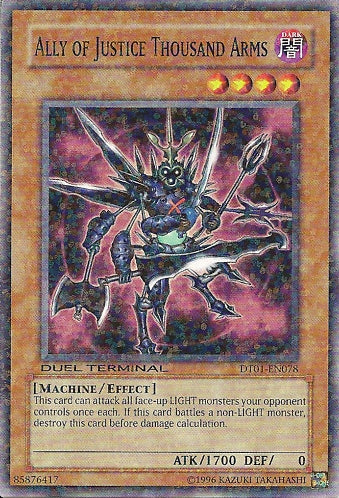 Ally of Justice Thousand Arms [DT01-EN078] Common For Sale