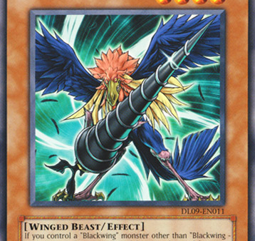 Blackwing - Bora the Spear (Blue) [DL09-EN011] Rare Hot on Sale