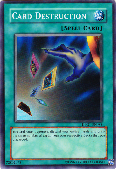 Card Destruction [DLG1-EN085] Super Rare Cheap