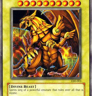 The Winged Dragon of Ra (Secret Rare) [GBI-003] Secret Rare Online Hot Sale