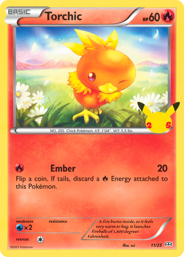 Torchic (11 25) [McDonald s 25th Anniversary] Cheap