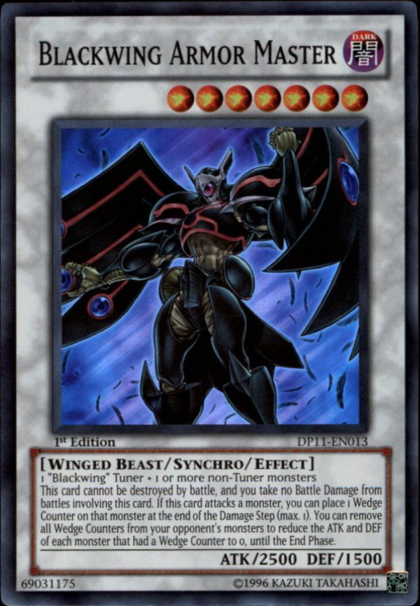 Blackwing Armor Master [DP11-EN013] Super Rare Online Hot Sale