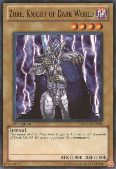 Zure, Knight of Dark World [SDGU-EN004] Common For Sale