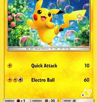 Pikachu (19 68) (Pikachu Stamp #2) [Battle Academy 2020] For Cheap