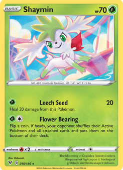 Shaymin (015 185) [Sword & Shield: Vivid Voltage] Discount