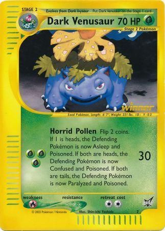 Dark Venusaur (7) (Jumbo Card) [Best of Promos] Online now