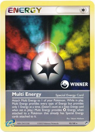 Multi Energy (93 100) (Jumbo Card) [EX: Sandstorm] Hot on Sale