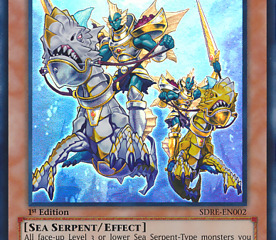 Atlantean Dragoons [SDRE-EN002] Super Rare Online