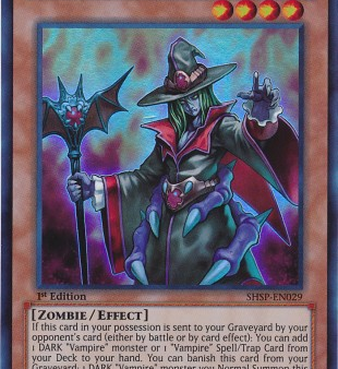 Vampire Sorcerer [SHSP-EN029] Ultra Rare Fashion