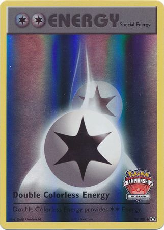 Double Colorless Energy (90 108) (Oceania Championship Promo) [XY: Evolutions] Hot on Sale