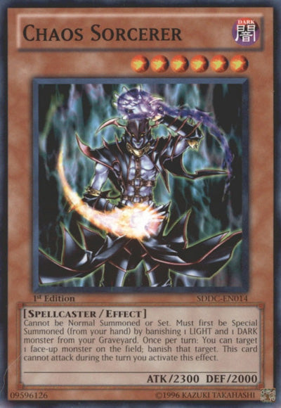 Chaos Sorcerer [SDDC-EN014] Common on Sale